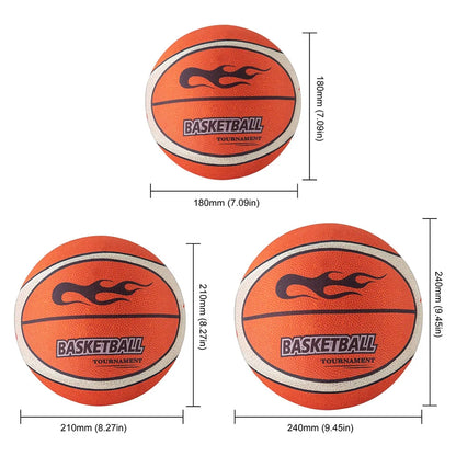 Silent High-Resilience Basketball – 18/21/24cm