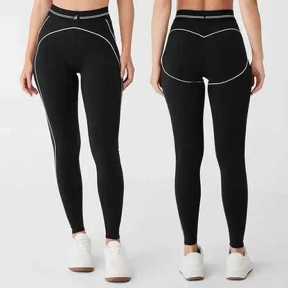 Yoga Women's Sports Set High Waist Tight Pants with Padded Bra Elastic run Fitness Underwear Comfortable breathable Pilates suit