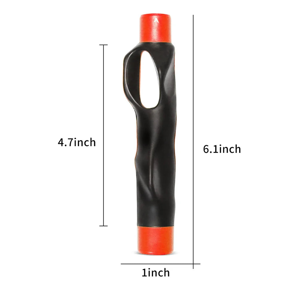 Rubber Golf Club Grips Portable Golf Postural Correction Grip Corrective Action Lightweight Durable Antiskid Outdoor Accessories
