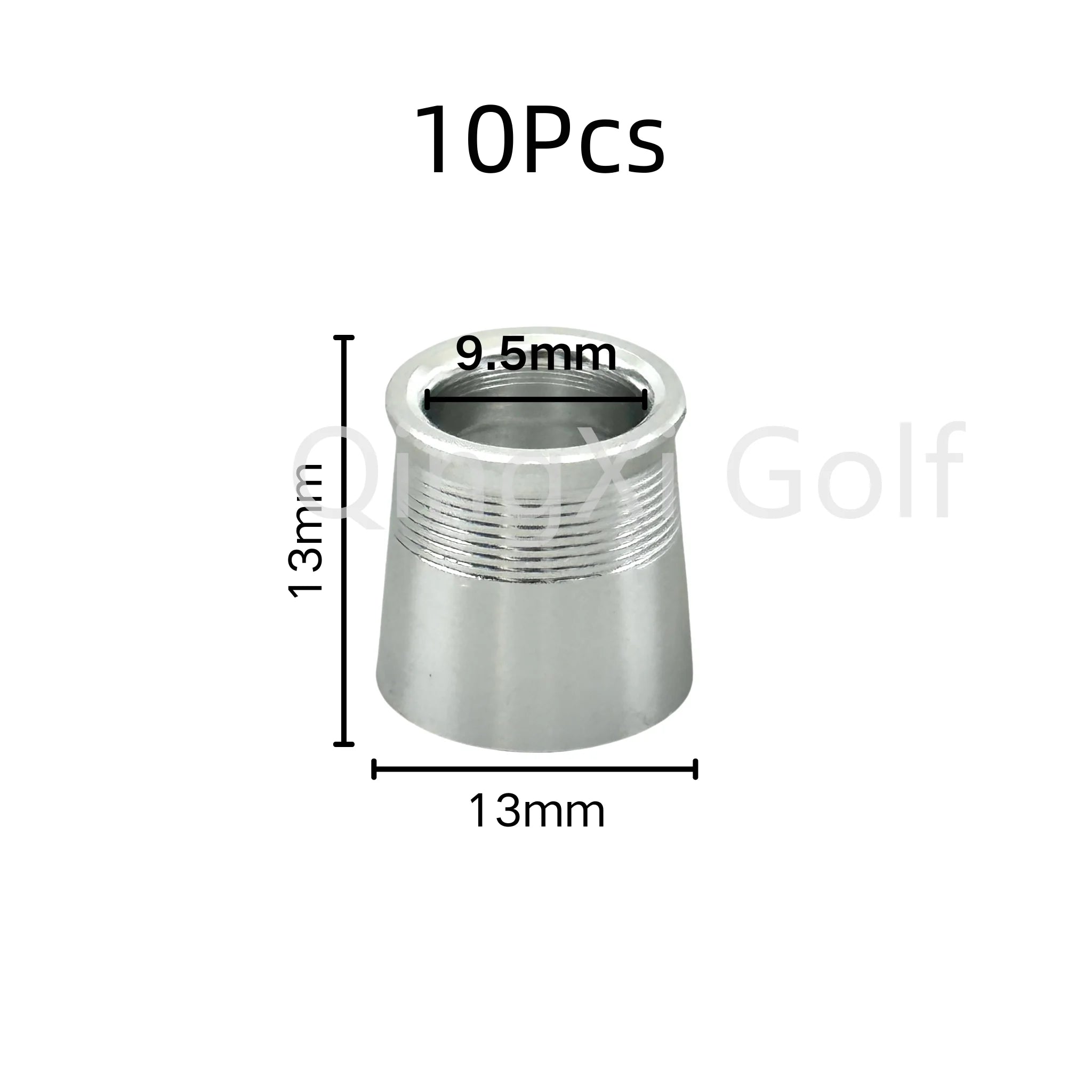 Golf Club Shaft Assembling Accessories Aluminum Material Sleeve Ferrules Fit Driver Fairway Wood Hybrid Carbon Irons Shaft Club