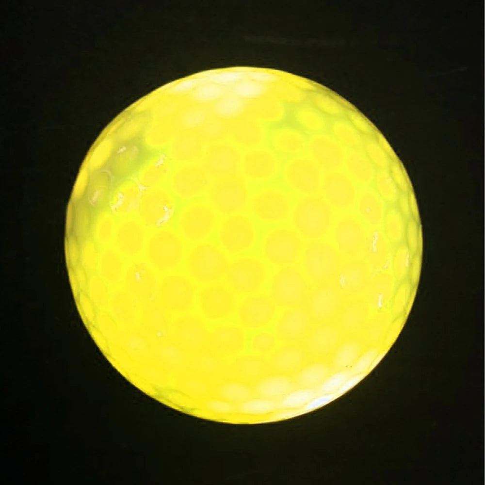 1pcs New LED Golf Ball Light up Golf Ball Night Golf Balls Luminous Golf Balls Glow Dark Golf Ball  8 Colors for Your Choice