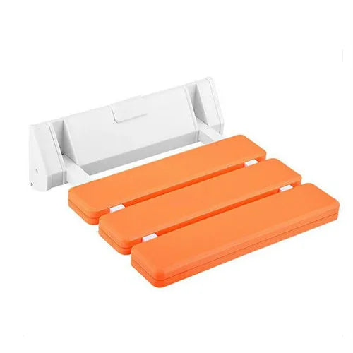 Folding Shower Seat Wall Mounted Foldable Shower Bench for Elderly Space-Saving Shower Benches for Inside Shower