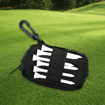 Golf Ball Case Waist Holder Bag Golf Accessories Waist Bag with Clip Golf Ball Waist Bag Golf Ball Storage Bag for Men and Women