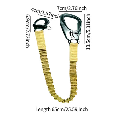 Safety Lanyard Fall Protection Helo Lanyard for Outdoor Sports Scaffolding