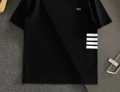 Men's Golf T-shirt 2025 New Summer Round Neck Short Sleeve Top Luxury Brand Simple Breathable Men's Golf Clothing Comfortable