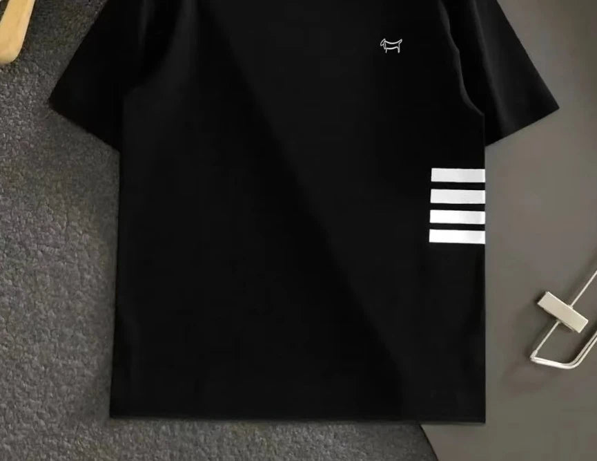 Men's Golf T-shirt 2025 New Summer Round Neck Short Sleeve Top Luxury Brand Simple Breathable Men's Golf Clothing Comfortable