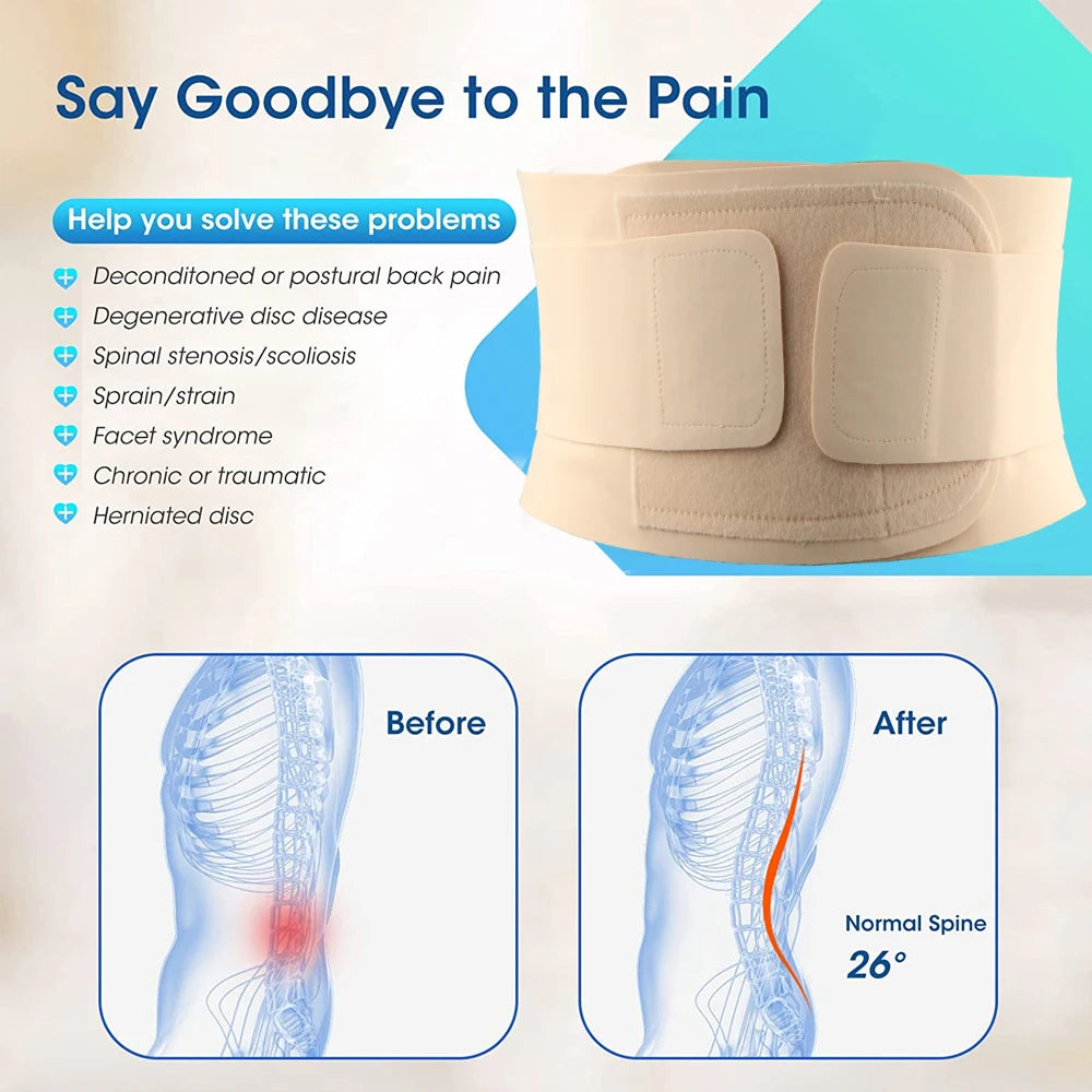 Sport Thin Adjustable Lumbar Back Brace Anti-skid Breathable Waist Support Belt for Exercise Fitness Cycling Running Tennis Golf