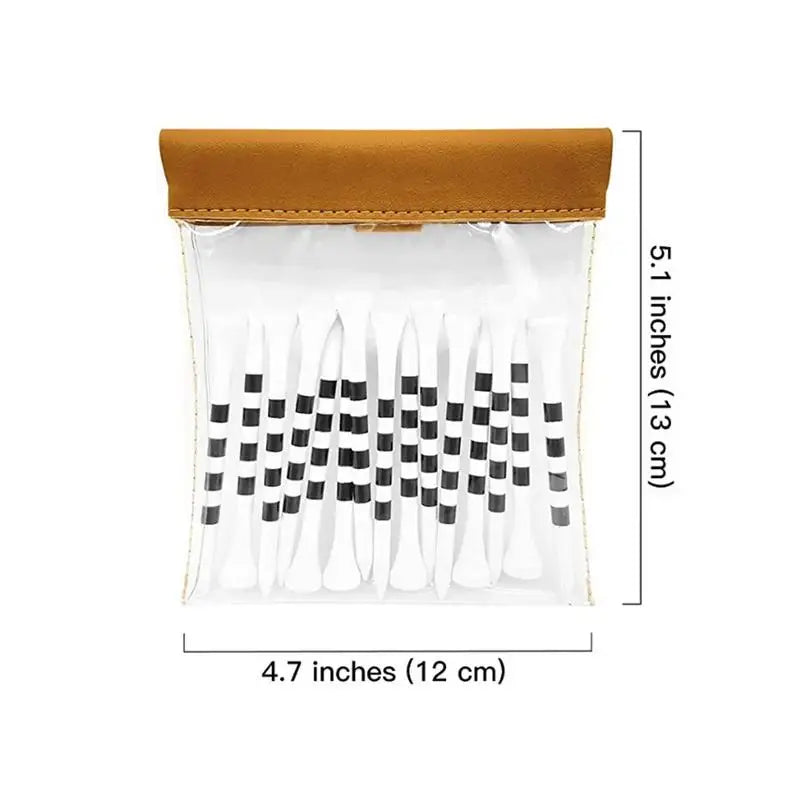 Golf Pouch Bag Golf Tees Bag Easy To Carry Durable Lightweight Golf Ball Storage Bag For Outdoors Sports Golf Accessories