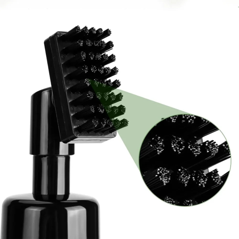 Golf club head cleaning groove brush with retractable buckle for easy carrying Clean golf club brush with leakproof liquid stora