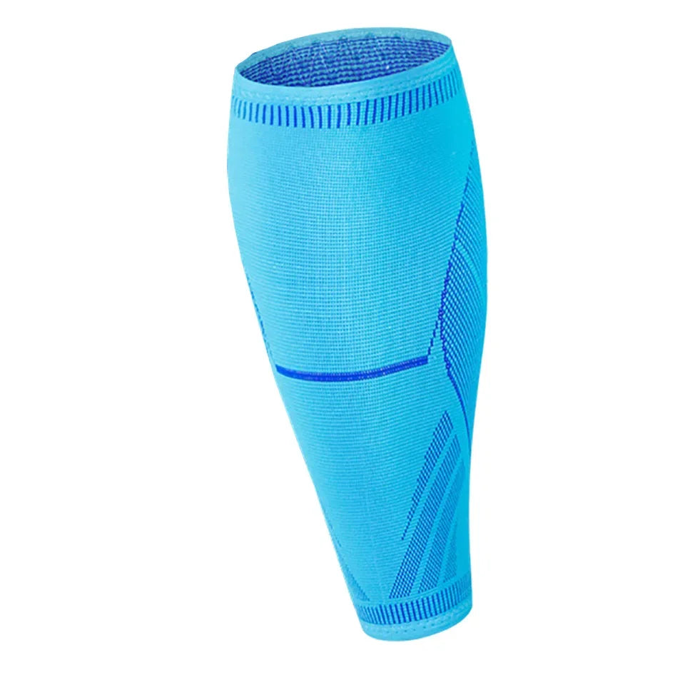 1Pcs Running Athletics Compression Sleeves Leg Calf Shin Splints Elbow Knee Pads Protection Sports Safety Unisex