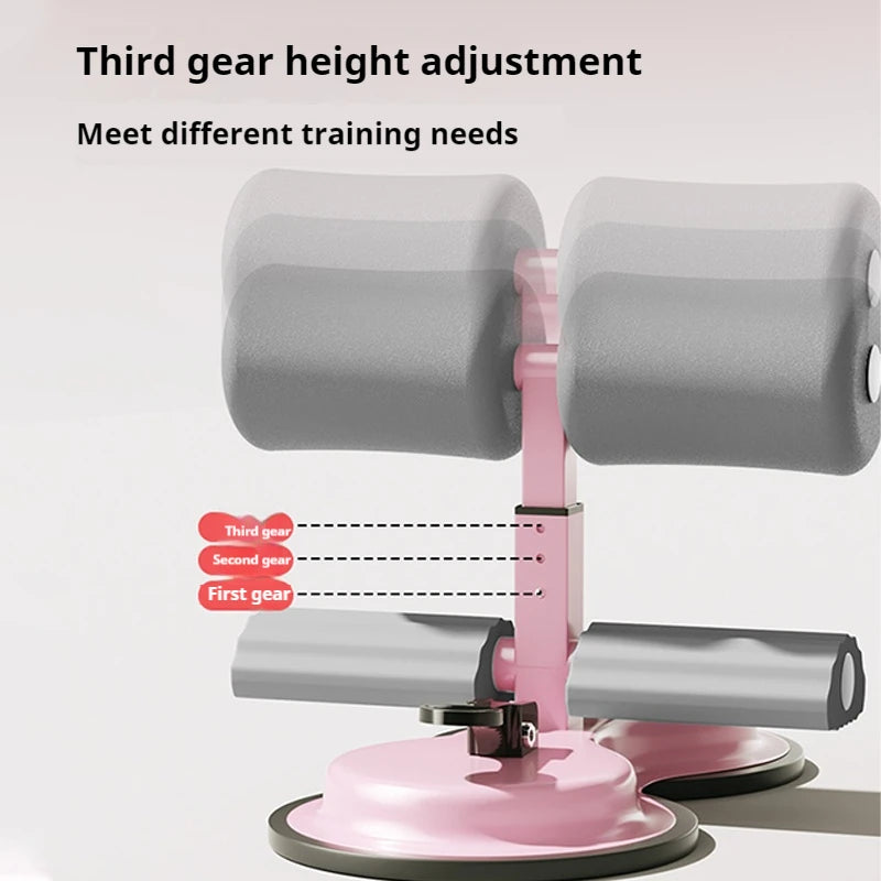 Foldable Sit-Up Assistant With Resistance Bands Non-Slip Base Core Trainer For Home Gym Ab Workout Yoga Fitnes