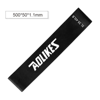 AOLIKES 1PCS Fitness Elastic Resistance Bands Home training yoga sport resistance bands Stretching Pilates Crossfit Workout Gym
