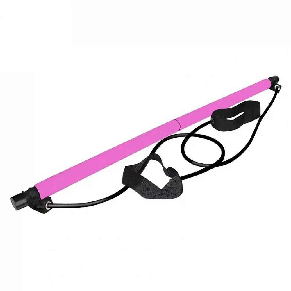 Pilates Bar with Resistance Band Strength Training Pilates Bar Pilates Bar Resistance Band Set for Full Body Strength for Leg