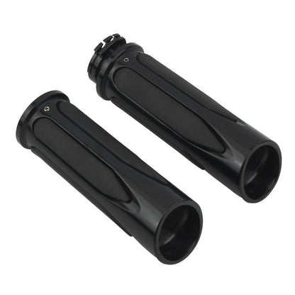 Motorbike Handlebar Handle Bar End Hand Grips For Harley Touring Road King Electra Street Glide Sportster 883 XL Dyna Motorcycle