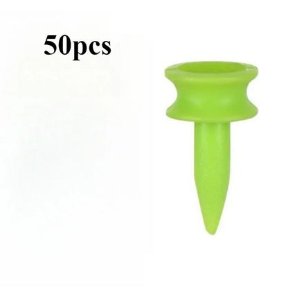 Golf Tees Green Golfer Accessory Plastic Golf Tees Perfect For Teeing The Ball Outdoor activity accessories