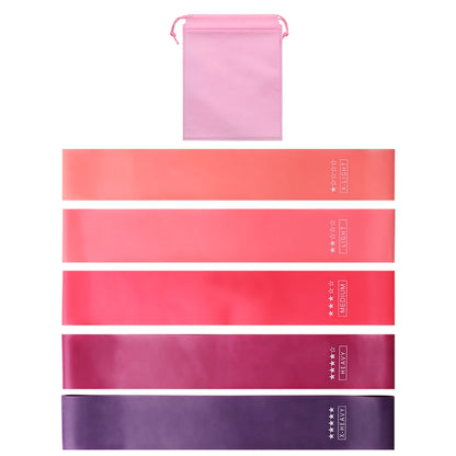 Fitness Elastic Resistance Bands Home Pilates Yoga Sport Resistance Bands Stretching Training Crossfit Workout Gym Equipment