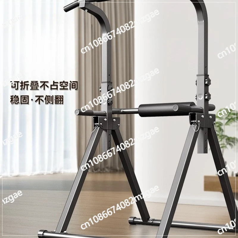 Horizontal bar indoor household floor type pull-up frame folding horizontal bar training