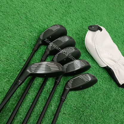 2025New Men's 440 Golf Clubs G440 Golf Hybrids/Utility 17/20/23/26/30/34 R/S/SR/X Flex Graphite Shaft with Head Cover