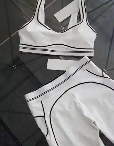 2025 Yoga Clothing 2 Pieces Set For Woman Gym Clothes Woman Top Pant Set Gym Pants Legging Sport Clothes Woman Set Fitness Woman