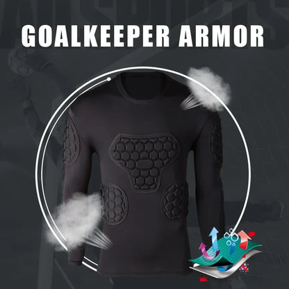 New Football Soccer Goalkeeper Training Pants Goalie Jerseys Kit Clothing Knee Elbow Padded All-round Alveolate Protector Gear