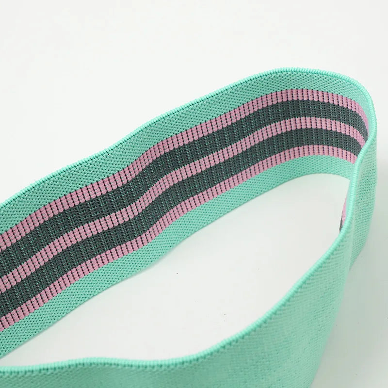 Yoga Latex Elastic Band Open Shoulder Back Fitness Resistance Band Body Shaping Slim Hip Resistance Band