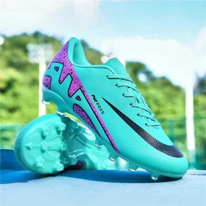 Soccer Shoes Men's Cleats Professional Training Turf FG/AG Outdoor Indoor Football Boots Sneaker