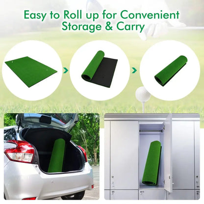 3.8'x5' Golf Hitting Mat – Artificial Turf