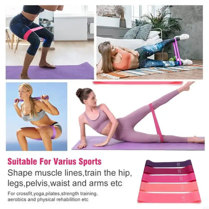 Exercise Bands Resistance Bands Elastic Workout Bands 10/15/20/30/40lbs for Home Fitness Stretching Strength Training