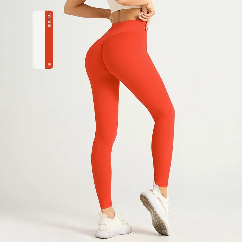 High Waist Yoga Leggings Women Fitness Leggings Running Cycling Pants Breathable Sports Leggings Summer Workout Gym Clothing👖👍