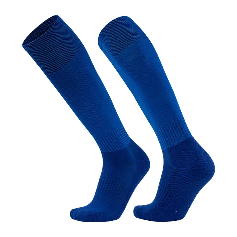 Football Accessories Black White Soccer Socks For Men Teenages Kids Over The Calf Baseball Rugby Athletic Sock