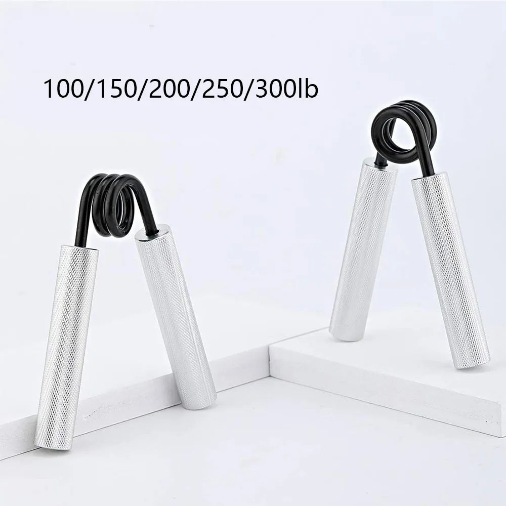 Aluminum Alloy Hand Gripper Spring Steel Sponge Sleeve Home Gym Fitness Equipment Men Arm Finger Strength Training Workout