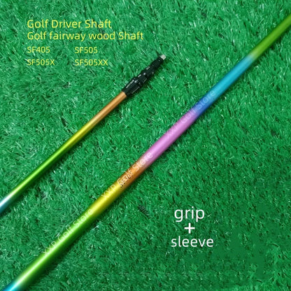 New Golf Clubs Shaft rainbow sf405/sf505/sf505x/sf505x Flex Graphite Shaft Driver and wood Shafts,Free assembly sleeve and grip