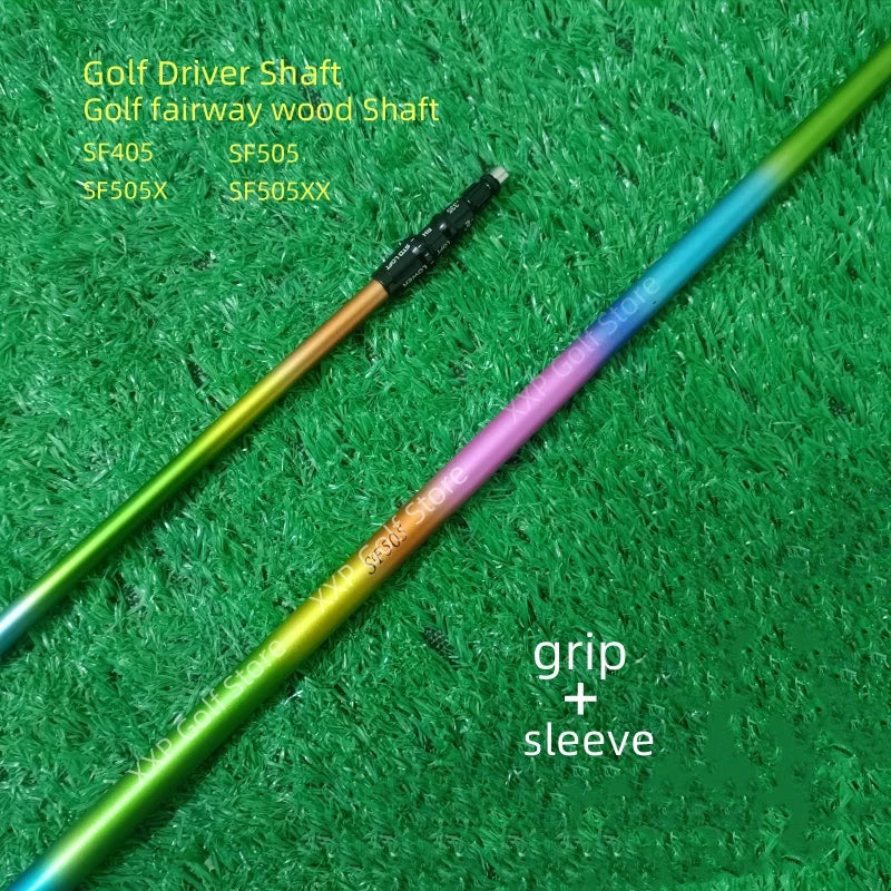 New Golf Clubs Shaft rainbow sf405/sf505/sf505x/sf505x Flex Graphite Shaft Driver and wood Shafts,Free assembly sleeve and grip