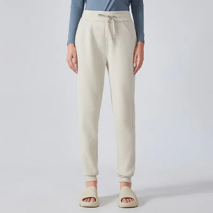 2025 Scuba Women's High Waist Sweatpants Yoga Clothing Autumn and Winter Women Fitness Exercise Cotton Blend Jogger Sweatpants