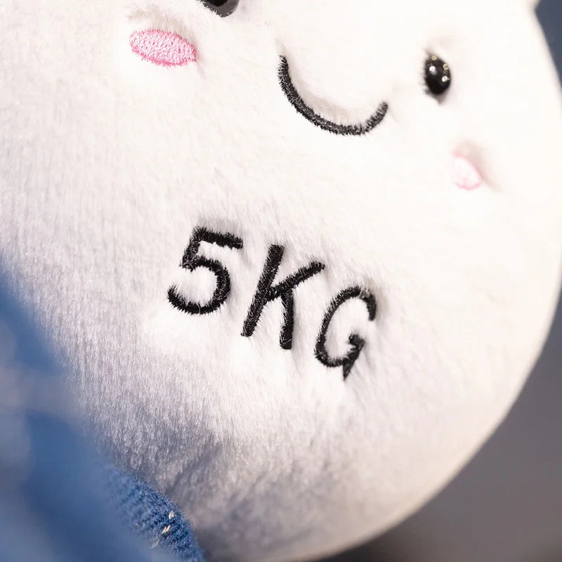 New Funny Kettlebell Barbell Plush Pendant Pillow Soft Fitness Plush Toy Creative Dumbbell Plush Toy Birthday Gift