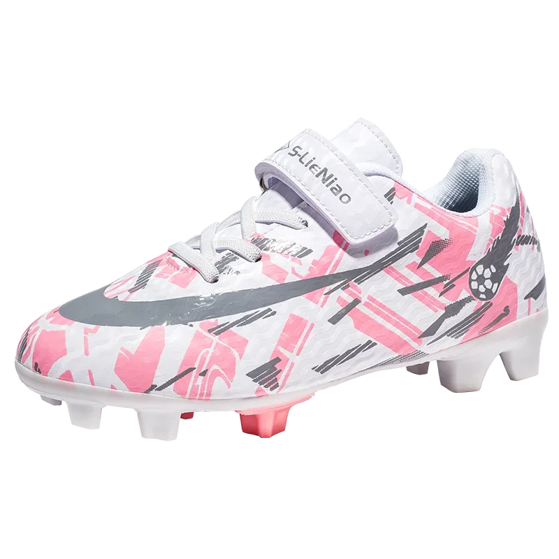 Kids Soccer Shoes Boys Outdoor Futsal Soocer Boots 28-39 FG/TF Football Boots Professional Cleats Grass Training Sport Footwear