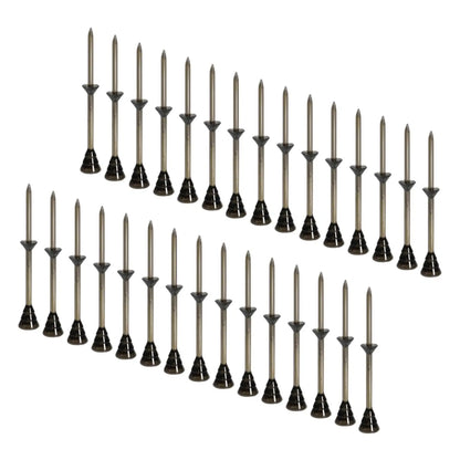 30Pcs Golf Club Tees Tool 83mm Durable Training Training Practice Beginner Golfing Stable Unbreakable Golf Down Tees