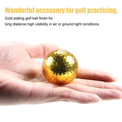 GLOOF 10Pcs Dia About 42.7mm Golf Balls,Long Distance Golf Ball for Golf Shot Game