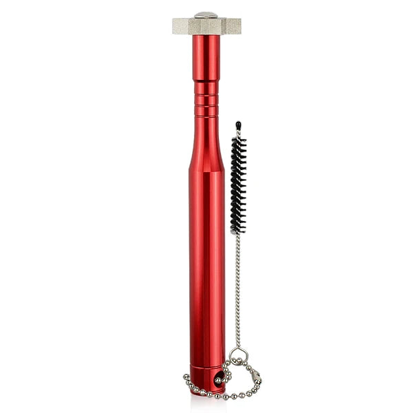 Golf Sharpener w Brush for Cleaning Golf Clubs Head Wedges and Irons Golf Grooving Tool