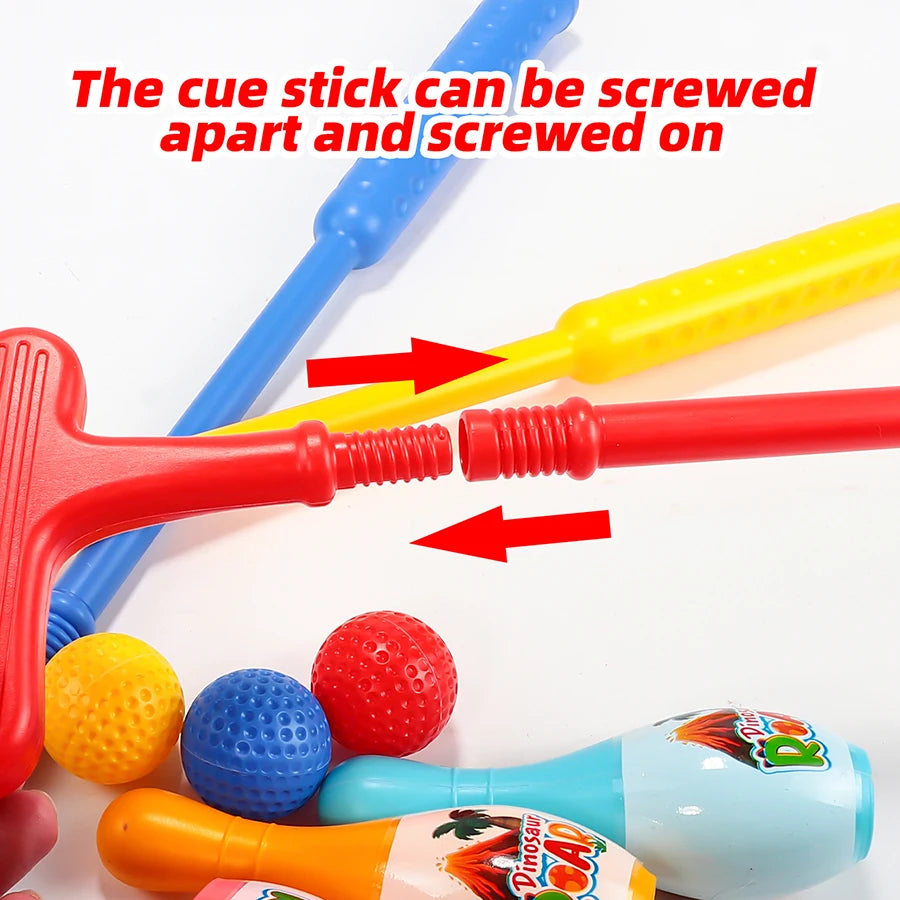 Clubs Set Parent Child Educational Activities Outdoor Sports Game Toy Game Outdoor Sports Golf Clubs