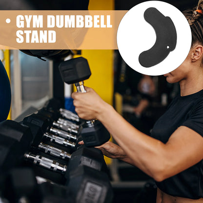 6 Pairs Dumbbells Shockproof Pad Gym Holder Fitness Tool Workout Equipment Dumbbell Accessories Anti Slip Weightlifting Pad Belt