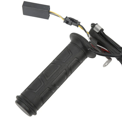 Electric Heated Hand Grips Texture Surface Motorcycle Heated Hand Grips Easy Installation 12V DC for atv for 22mm Handlebar
