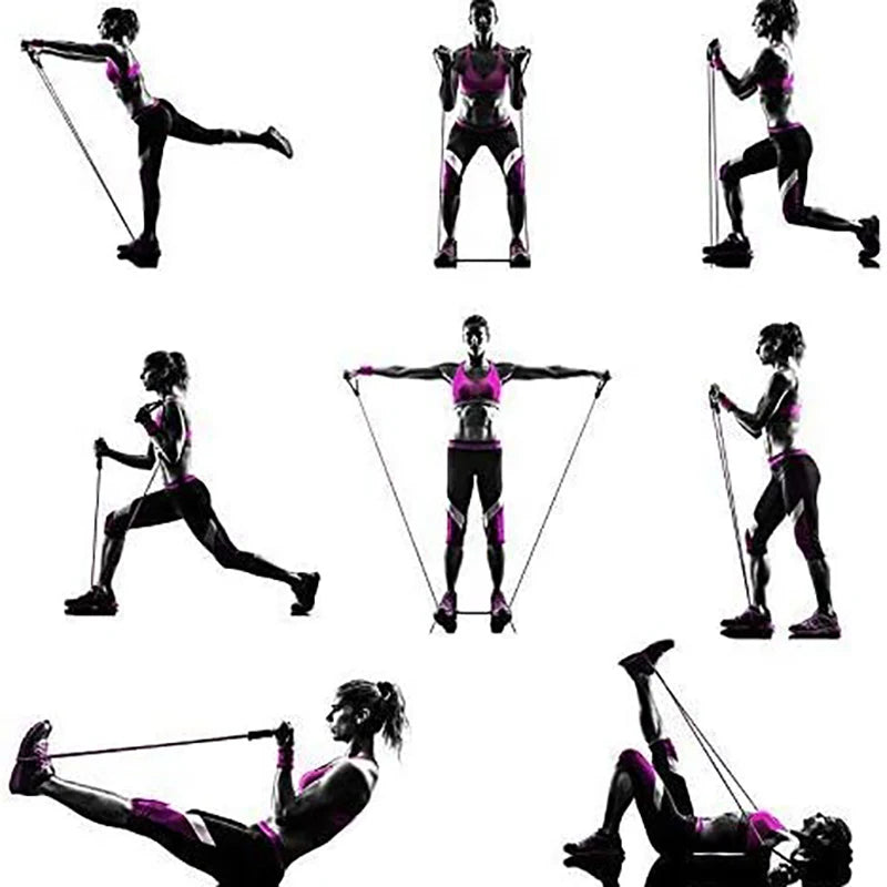 Resistance Bands with Handles – Strength Training Workout Bands