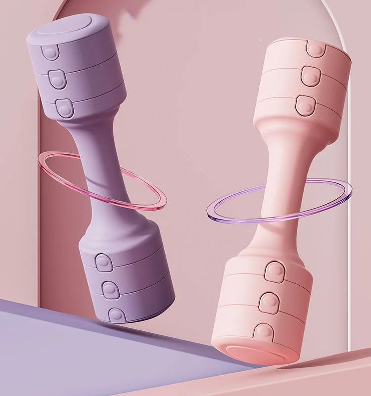 Adjustable Men Dumbbells Can be disassembled Strength Training Electroplated Dumbbells Fitness  Woman Dumbbell Exercise Fitness