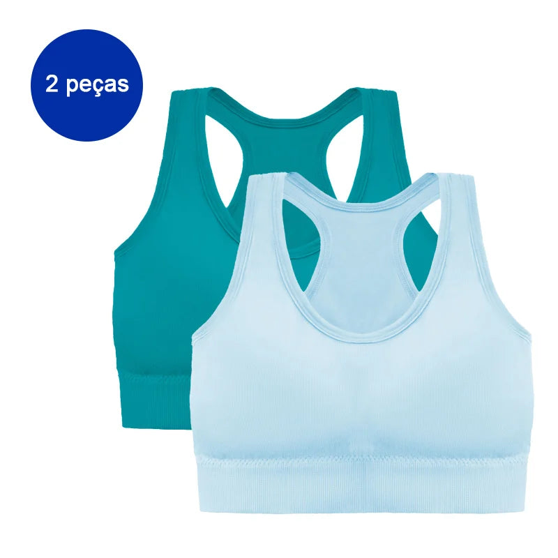 2 Pieces Women's Gym Tops, Women's Tops, Women's Bra, Sexy Bras, Sports Bras, Academy, Women's Sutians