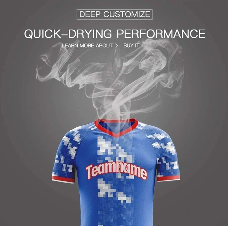 2025 Summer Hot Sale Newest Arrival Style Boca Soccer Uniform Men's and Women's Soccer Jerseys Adult Breathable Quick-Drying Top