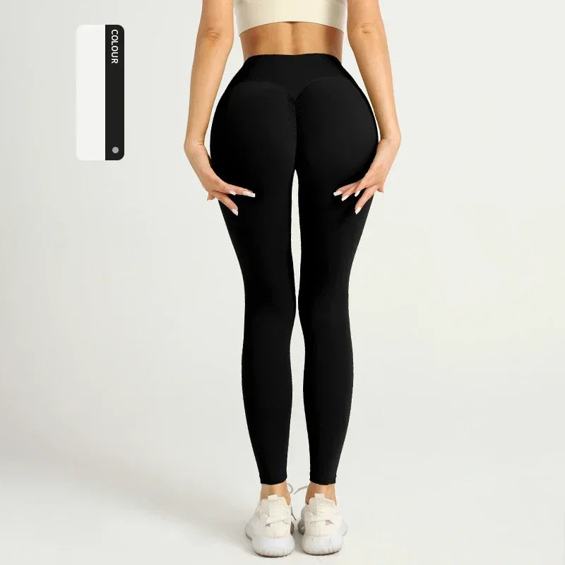 High Waist Yoga Leggings Women Fitness Leggings Running Cycling Pants Breathable Sports Leggings Summer Workout Gym Clothing👖👍