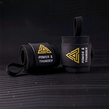 Weightlifting Wristbands Gym Military Wrist Support Crossfit Hand Grips Fitness Glove Workout Pull-ups Deadlift Protect Wrist