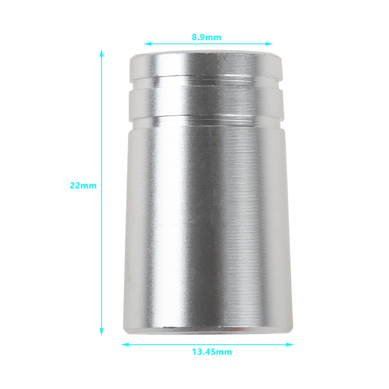 10Pcs Aluminum Alloy Golf Ferrules for 0.335,0.350,0.370 Tip Irons Shaft Adapter Sleeve Ferrules Club Shaft Ball Connection Ring