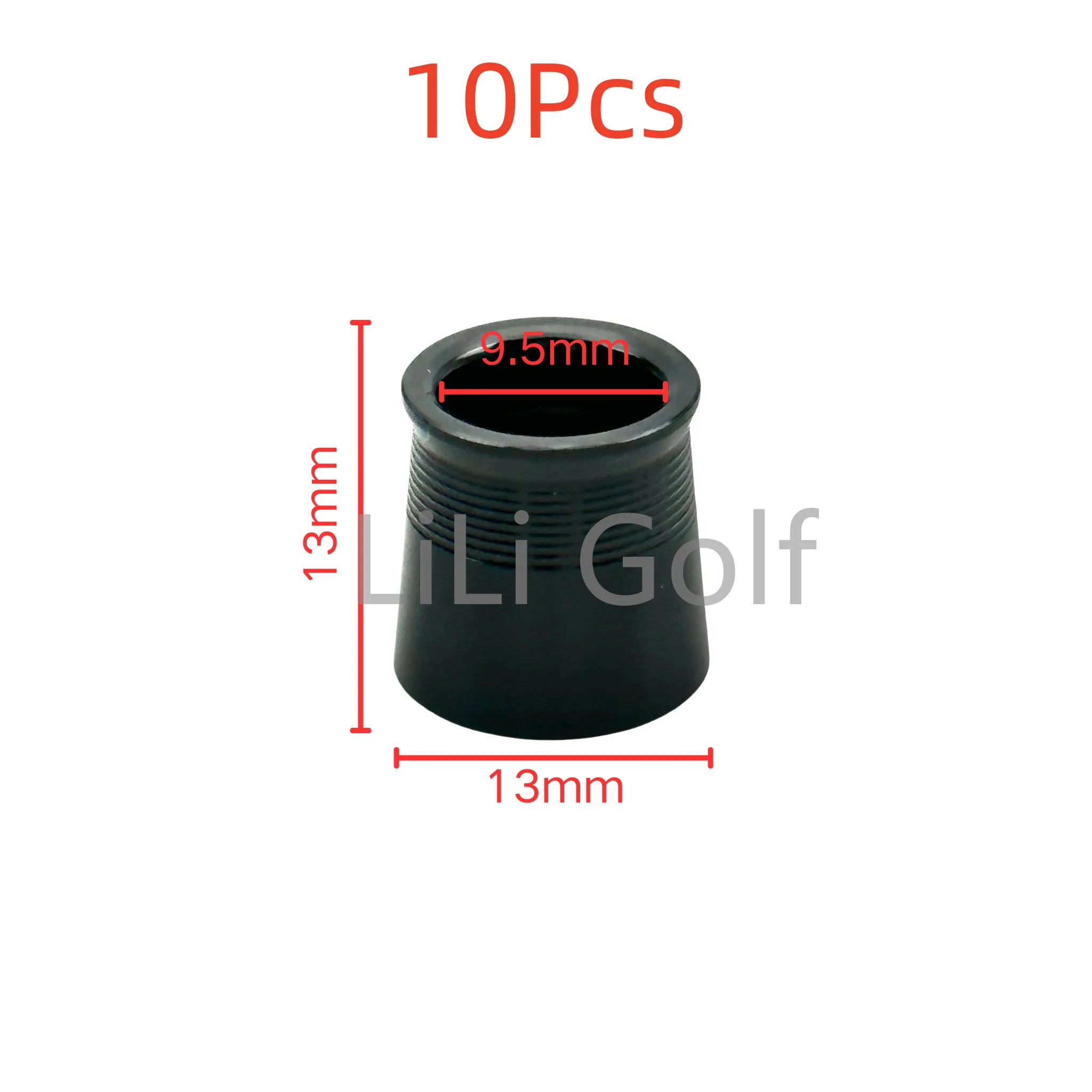 10Pcs/set Golf Club Shaft Sleeve Aluminium Ferrules fit Driver Fairway Hybrid Irons Club Head Aluminum Ring High quality .